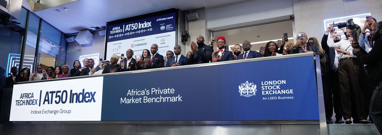 AT50 Index launch ceremony at the London Stock Exchange, 28 January 2026