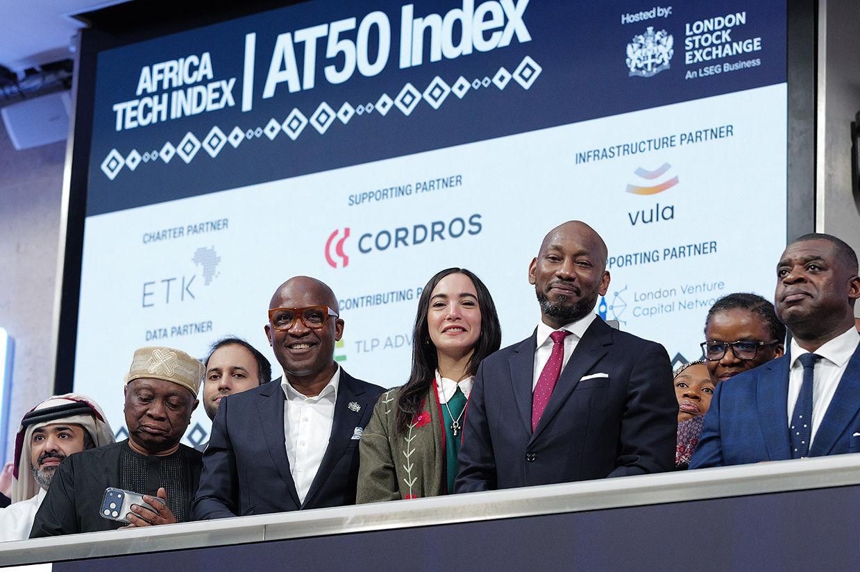 Launch partners recognised at the AT50 Index launch ceremony